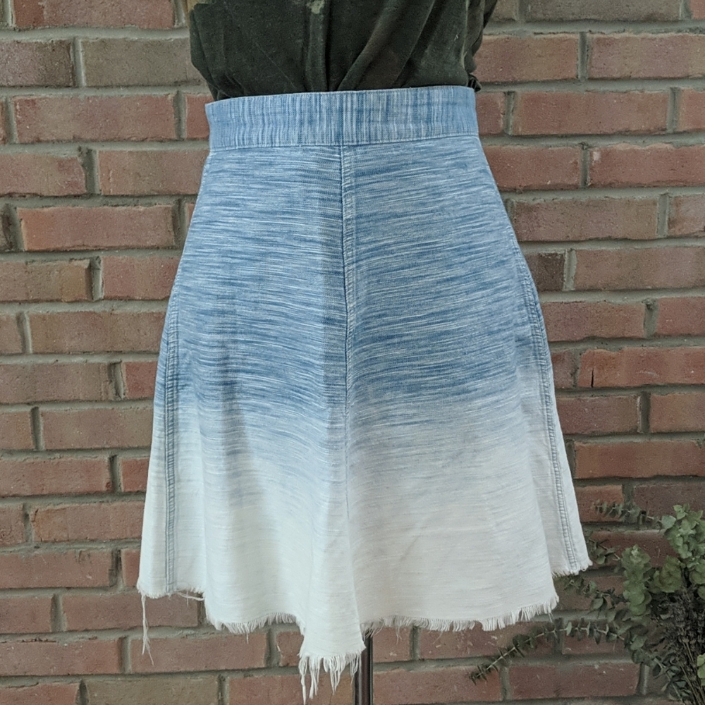 All Saints Jina Hombre A Line Soft Denim Skirt 8